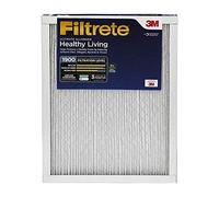 Filtrete 12x12x1 Air Filter, MPR 1900, MERV 13, Healthy Living Ultimate Allergen 3-Month Pleated 1-Inch Air Filters, 2 Filters