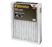 Filtrete 301-4 16x25 x 1 In. Basic Dust & Lint Pleated Furnace Air Filter, Gray, MPR 300, 3 Months - Quantity 4