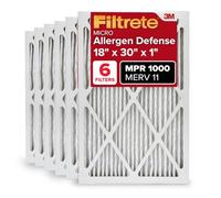 Filtrete AD28-6PK-1E, AC Furnace Air Filter, MPR 1000, Micro Allergen Defense, 6-Pack (Exact Dimensions 17.81 x 29.81 x 0.81)