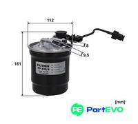 FILTRON PP 838/6 Fuel filter