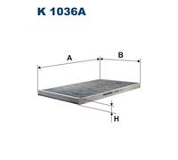 FILTRON K 1036A Pollen filter