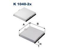 FILTRON K 1040-2x Pollen filter