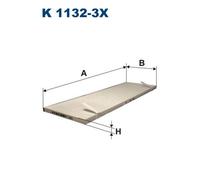 FILTRON K 1132-3x Pollen filter