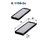 FILTRON K 1158-2x Pollen filter