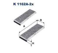 FILTRON K 1162A-2x Pollen filter