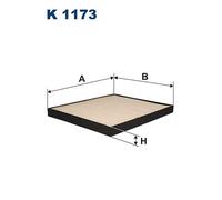 FILTRON K 1173 Pollen filter