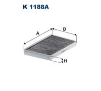 FILTRON K 1188A Pollen filter