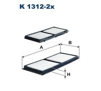 FILTRON K 1312-2x Pollen filter