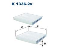 FILTRON K 1336-2x Pollen filter