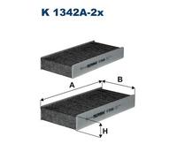 FILTRON K 1342A-2x Pollen filter
