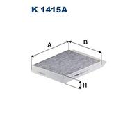 FILTRON K 1415A Pollen filter