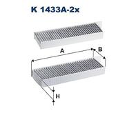FILTRON K 1433A-2x Pollen filter