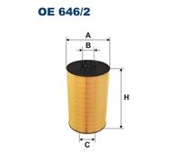 FILTRON OE 646/2 Oil filter