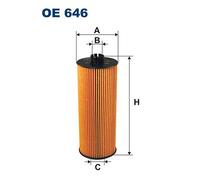 FILTRON OE 646 Oil filter