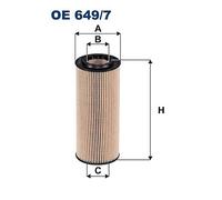 FILTRON OE 649/7 Oil filter