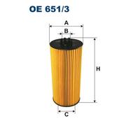 FILTRON OE 651/3 Oil filter