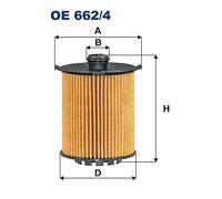 FILTRON OE 662/4 Oil filter