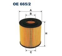 FILTRON OE 665/2 Oil filter