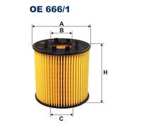 FILTRON OE 666/1 Oil filter
