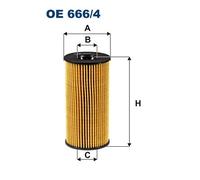 FILTRON OE 666/4 Oil filter