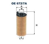 OIL FILTER OE6727A FILTRON