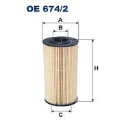 FILTRON OE 674/2 Oil filter