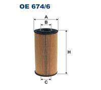 FILTRON OE 674/6 Oil filter