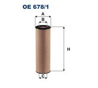 Fits FILTRON OE 678/1 SCANIA OIL FILTER G, P, R ⭐UK Stock⭐