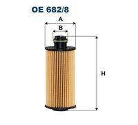 FILTRON OE 682/8 Oil filter