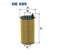 FILTRON OE 689 Oil filter