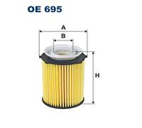 Filtron Oil Filter OE 695 – Fits Mercedes‑Benz A (W176), B (W246), C (W204) & Infiniti
