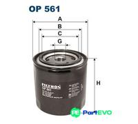 FILTRON OP 561 Oil filter