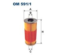 FILTRON OM 591/1 Oil filter