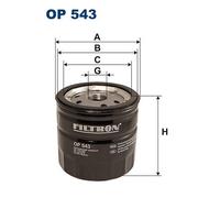 FILTRON OP 543 Oil filter