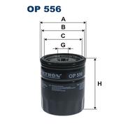 FILTRON OP 556 Oil Filter for BMW