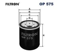FILTRON OP 575 Oil Filter for ,BRILLIANCE,CHERY,CHEVROLET,CITROËN,DEUTZ-FAHR