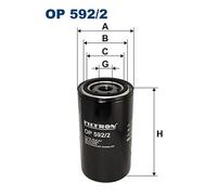 FILTRON OP 592/2 Oil Filter for BMC,CASE IH,DAF,DENNIS,ERF,FODEN TRUCKS,FORD