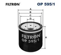 FILTRON OP 595/1 Oil filter