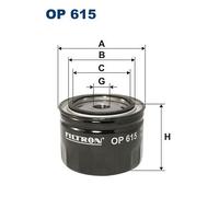 FILTRON OP 615 Oil filter