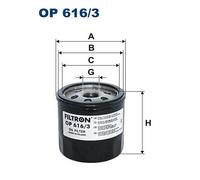 FILTRON OP 616/3 Oil filter