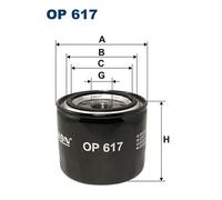 FILTRON OP 617 Oil filter