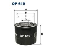 FILTRON OP 619 Oil filter