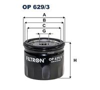 FILTRON OP 629/3 Oil filter
