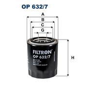 FILTRON OP 632/7 Oil filter