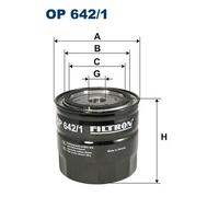 Oil filter Spin-on Filter OP 642/1 FILTRON for RENAULT BRANSON