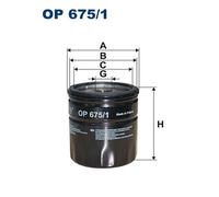 FILTRON OP 675/1 Oil Filter for FORD,FORD AUSTRALIA,MAZDA