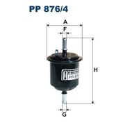 FILTRON PP 876/4 Fuel filter