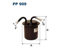 FILTRON PP 909 Fuel filter for SUBARU