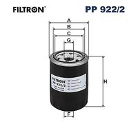 FILTRON PP 922/2 Fuel filter