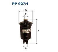 FILTRON PP 927/1 Fuel filter